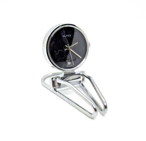 Vintage alfex reiseuhr clip - vintage,