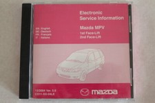 Mazda MPV - Werkstatt-Handbuch auf CD "12-2004" Reparaturanleitung auf CD