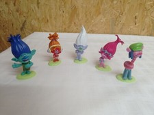 5 x Trolls Dreamworks PVC 8 cm