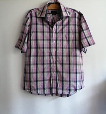 Hemd blau rosa - blau-rosa, baumwolle