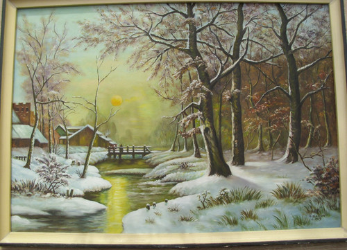 ölgemälde handgemalt - Ölgemälde,,