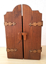 Alter Schlüsselkasten Holz Schlüsselschrank Schlüssel Vintage 70er Jahre