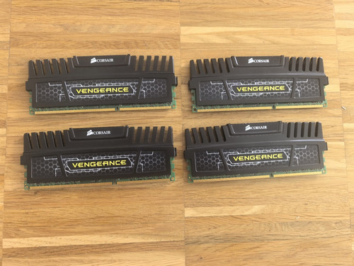 Ddr3 corsair vengeance 4gb - corsair, 4x