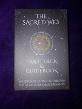 The Sacred Web Tarot Orakel Deck Karten Esoterik Wicca Hexe Okkult Spirituell...