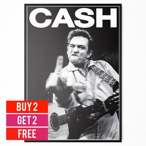 Johnny cash foto poster - johnny,