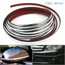 8mm x 15m Chrom Zier