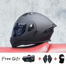 Motorrad Rennen Flip Up Helm