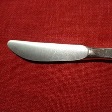 WMF Stockholm 4100 Stockholm Tafelmesser,  90 Silberauflage,  21 cm, gebraucht