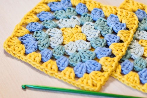 Granny squares gehäkelte - granny, squares/gehäkelte