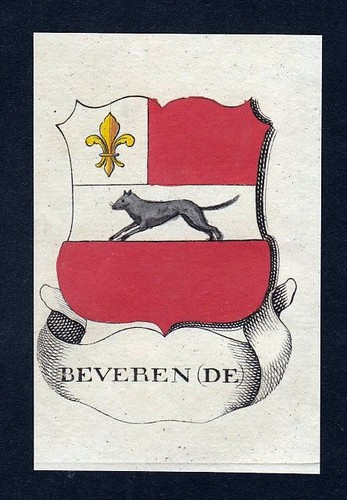 1800 beveren wappen adel - adel, coat