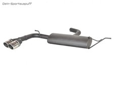 Ulter Sportauspuff Audi A3 8V Limousine 1.8l TFSI 2x80mm eingerollt abgeschrägt