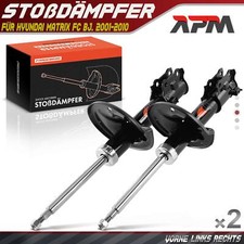 2x Stoßdämpfer Gasdruck