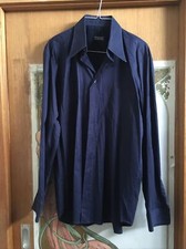 Einhorn Hemd XL Bluse Damen Dunkelblau Langarm