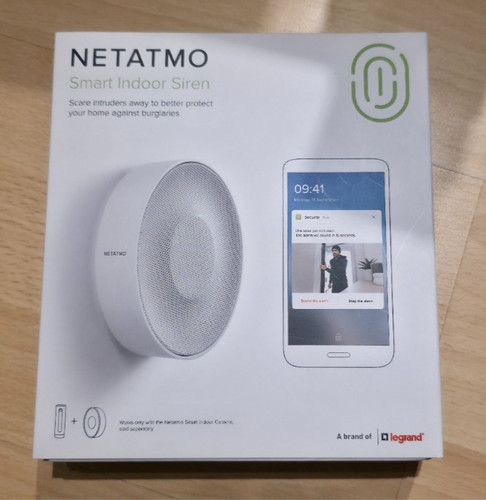 Netatmo smart indoor siren - netatmo,