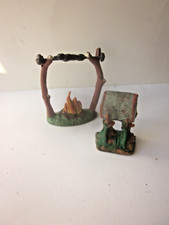 43586  DDR Indianer Lagerfeuer Trommel gut