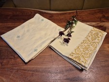 Gelbe vintage tischdecken - 2,
