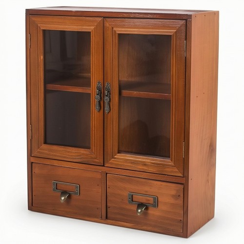 Schreibtisch schrank rustikal - schrank,