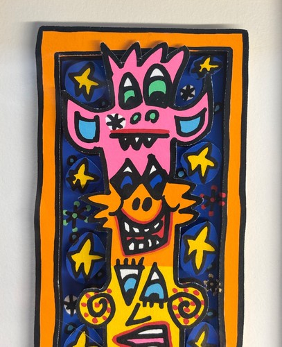 James rizzi totem pole - 3d,