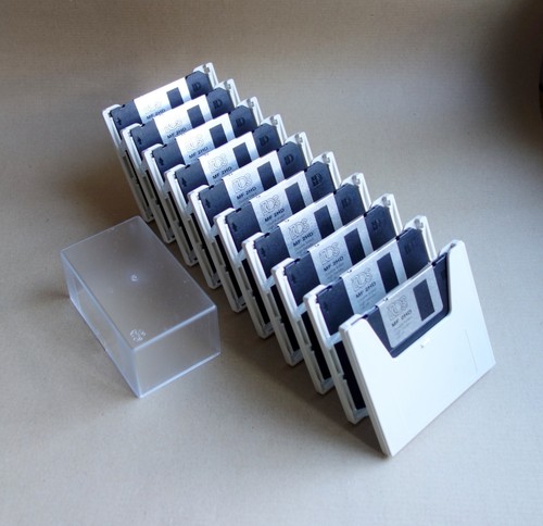 Disketten flexibox inkl 10 - disketten-flexibox,