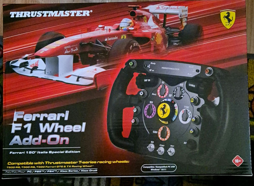 Thrustmaster ferrari wheel - ferrari, f1