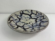 Jan Bontjes van Beek, Ungewiß, Keramik Schale Fußschale Mid-Century Design Kunst