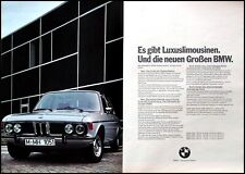 BMW 2500, 2800,  3.0 S, 3.0 Si, E3 Limousine, originale Werbung aus 1973