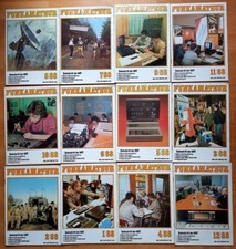 12x Funkamateur 1988 Zeitschrift DDR retro Elektronik Computer digital Jahrgang