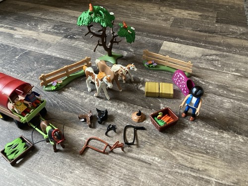 Playmobil 5227 pferdekoppel - playmobil,