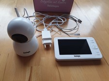 Video Babyphone mit Kamera 1080P FHD 5 Zoll LCD Display weiß sainlogic 