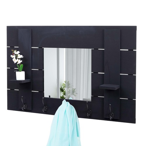 Wandgarderobe mit spiegel - mit,
