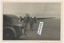 Foto Feldflugplatz Flugzeug