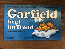 Garfield liegt im Trend 9.  Buch Jim Davis Krüger  Z 0-1 Nichtraucher
