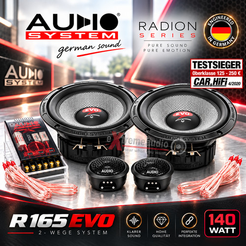 Audio system r165 evo wege - system, 2-wege