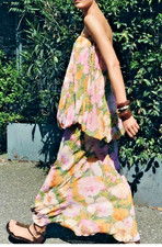 ZARA Kleid Damen NP 89,95 € Blumenprint ZW COLLECTION LIMITED EDITION NEU Gr. L 