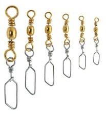 BALZER Scandi Wirbel Meereswirbel Hochseewirbel Karabiner Swivel Gr 1-3/0