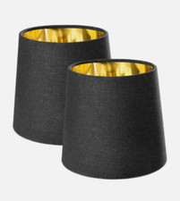 2x Lampenschirm Tischlampe E14