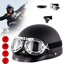 Helm Retro Motorradhelm