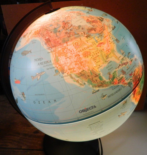 Globus lampe leuchtglobus mit - globus,