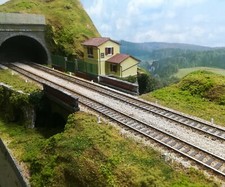Kunststoff Eisenbahn Diorama