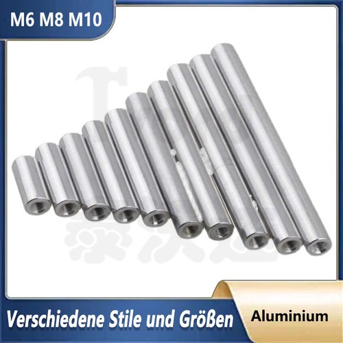 M10 aluminium - m6, m8