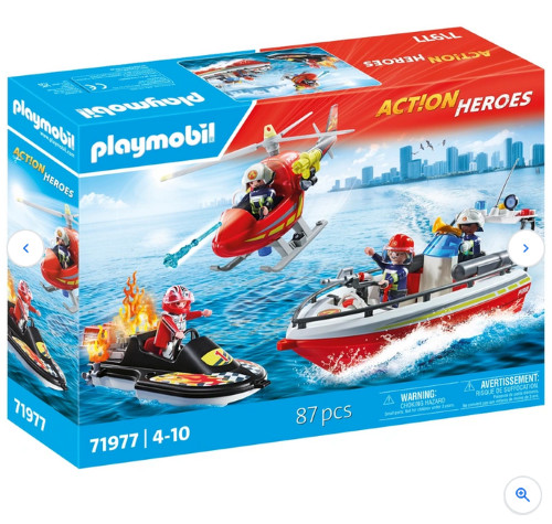 Playmobil feuerwehr einsatz - playmobil,