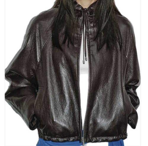 Jacke aus kunstleder - aus, ,