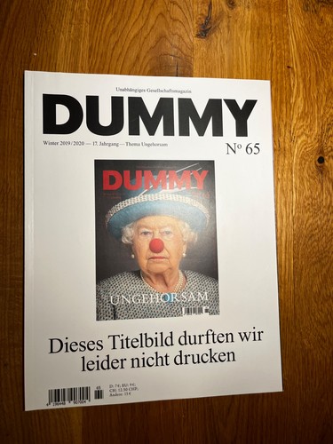 Dummy magazin - dummy,
