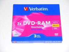 Verbatim DVD-RAM Discs 3er