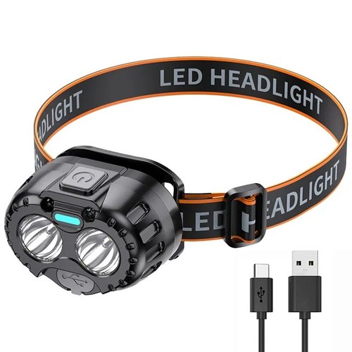 Led stirnlampe super hell - hell, mit