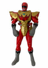 Power Rangers Lost Galaxy Action Figur Rot Red ca 16cm Bandai 90er 1998 Toy 