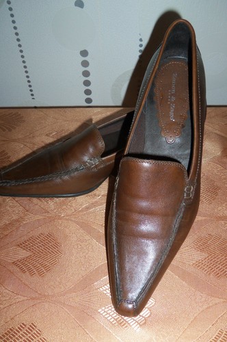 Damen leder pumps - damen, "zanon&zago"