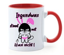 Kaffee Tasse Hase mit