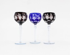 3 Wein Römer Kristallglas