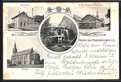 Ansichtskarte neuenkirchen - neuenkirchen, /